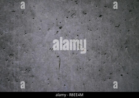 A grungy fresh concrete texture in gray color Stock Photo