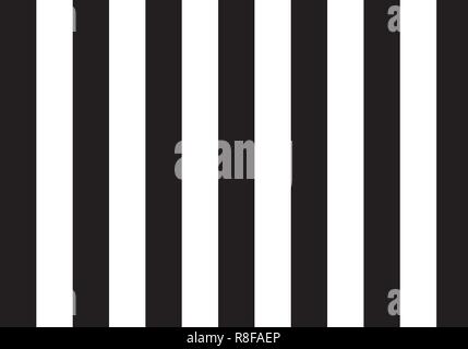 Vector pattern striped vertical black and white background Stock Vector
