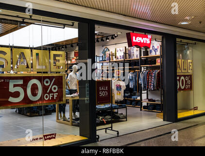 Hong Kong, April 7, 2019: Levi's store in Hong Kong Stock Photo - Alamy