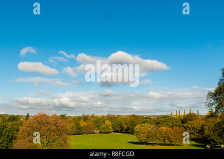 Autumn day in Nottinghamshire Stock Photo