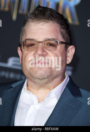 HOLLYWOOD, LOS ANGELES, CA, USA - JANUARY 29: Patton Oswalt at the World Premiere Of Disney And Marvel's 'Black Panther' held at the Dolby Theatre on January 29, 2018 in Hollywood, Los Angeles, California, United States. (Photo by Xavier Collin/Image Press Agency) Stock Photo