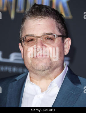 HOLLYWOOD, LOS ANGELES, CA, USA - JANUARY 29: Patton Oswalt at the World Premiere Of Disney And Marvel's 'Black Panther' held at the Dolby Theatre on January 29, 2018 in Hollywood, Los Angeles, California, United States. (Photo by Xavier Collin/Image Press Agency) Stock Photo