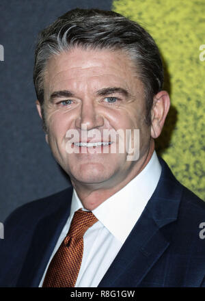 HOLLYWOOD, LOS ANGELES, CA, USA - DECEMBER 12: John Michael Higgins at the World Premiere Of Universal Pictures' 'Pitch Perfect 3' held at the Dolby Theatre on December 12, 2017 in Hollywood, Los Angeles, California, United States. (Photo by Xavier Collin/Image Press Agency) Stock Photo