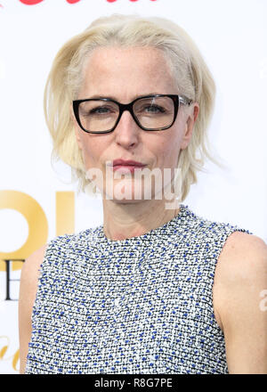 WEST HOLLYWOOD, LOS ANGELES, CA, USA - JANUARY 06: Gillian Anderson at the 5th Annual Gold Meets Golden Event held at The House On Sunset on January 6, 2018 in West Hollywood, Los Angeles, California, United States. (Photo by Xavier Collin/Image Press Agency) Stock Photo