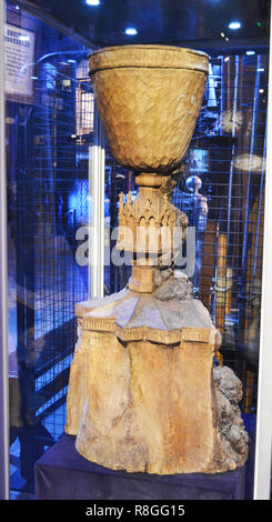 The Goblet of Fire at the Harry Potter Studios at Leavesden, London, UK Stock Photo