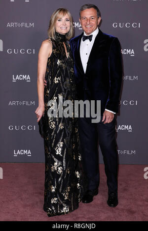 LOS ANGELES, CA, USA - NOVEMBER 04: Willow Bay, Bob Iger arrive at the 2017 LACMA Art + Film Gala held at the Los Angeles County Museum of Art on November 4, 2017 in Los Angeles, California, United States. (Photo by Xavier Collin/Image Press Agency) Stock Photo