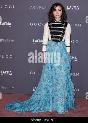 Rowan Blanchard attending the 2017 LACMA Art + Film Gala honoring Mark