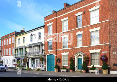 Period buildings Bridge Street Pershore Worcestershire England