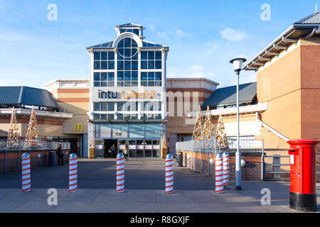 Entrance to intu Lakeside shopping centre, West Thurrock Way, Grays, Essex, England, United Kingdom Stock Photo