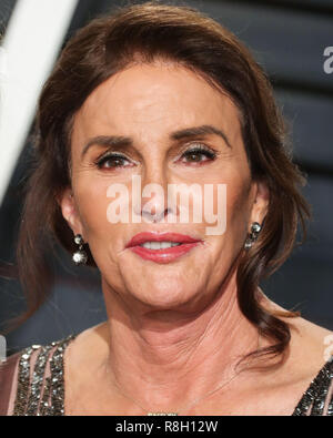 BEVERLY HILLS, LOS ANGELES, CA, USA - FEBRUARY 26: Caitlyn Jenner arrives at the 2017 Vanity Fair Oscar Party held at the Wallis Annenberg Center for the Performing Arts on February 26, 2017 in Beverly Hills, Los Angeles, California, United States. (Photo by Xavier Collin/Image Press Agency) Stock Photo
