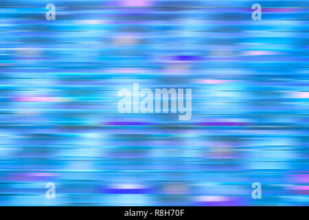 Abstract horizontal blue and cyan background with horizontal lines and strips. Stock Photo