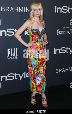 LOS ANGELES - OCTOBER 23: Elle Fanning at the 3rd Annual InStyle Awards ...