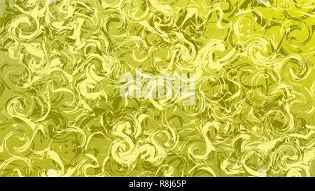 Marbled olive green abstract background. Textile marble pattern. Digital paper texture. Wide aspect ratio Stock Vector