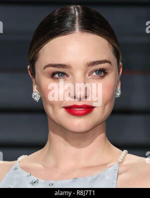 BEVERLY HILLS, LOS ANGELES, CA, USA - FEBRUARY 26: Miranda Kerr arrives at the 2017 Vanity Fair Oscar Party held at the Wallis Annenberg Center for the Performing Arts on February 26, 2017 in Beverly Hills, Los Angeles, California, United States. (Photo by Xavier Collin/Image Press Agency) Stock Photo