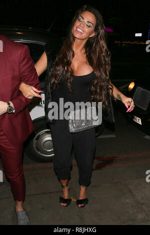 Katie Price and Kris Boyson arriving at Phil Turner's 50th Birthday ...