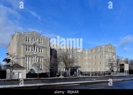 Ottawa, Canada - The Embassy of the People's Republic of China in Canada on St. Patrick Street.  The building was previously used as a convent and was Stock Photo