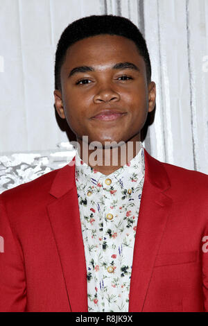 NEW YORK, NY - AUGUST 30:  Build presents Chosen Jacobs cast member of 'IT' at Build Studio on August 30, 2017 in New York City.  (Photo by Steve Mack/S.D. Mack Pictures) Stock Photo