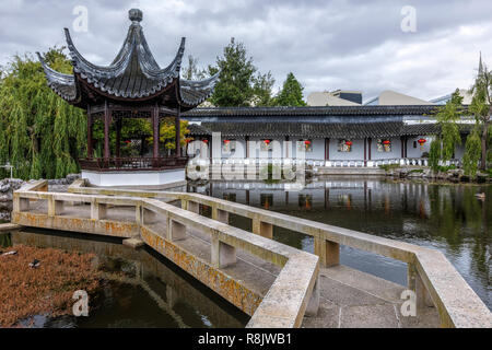 Dunedin, Chinese Garden, South Island, New Zealand Stock Photo