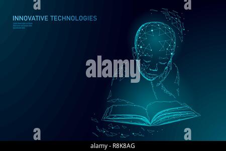Artificial intelligence analytics. Data technology science concept ...