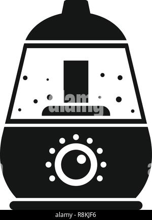 Room humidifier icon. Simple illustration of room humidifier vector icon for web design isolated on white background Stock Vector