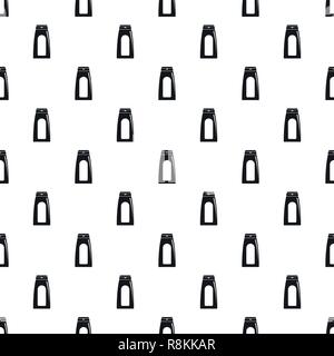 Aloe tube cream pattern seamless vector repeat geometric for any web design Stock Vector