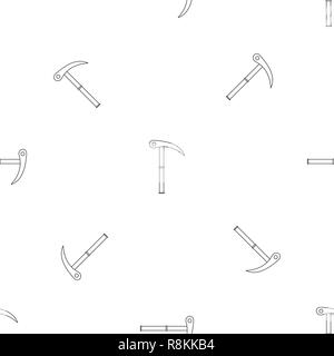 Hiking tool icon. Outline illustration of hiking tool vector icon for web design isolated on white background Stock Vector