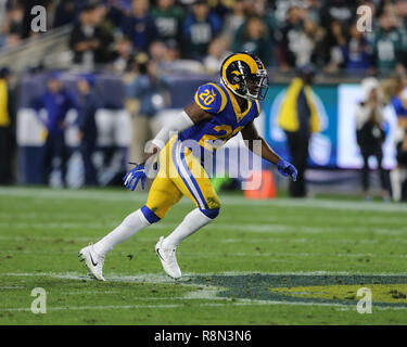 Los Angeles Rams free safety Eric Weddle knocks the ball away from  Baltimore Ravens tight end Mark Andrews during the second half of an NFL  football game Monday, Nov. 25, 2019, in