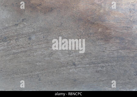 Close up rustic wood table with grain texture in vintage style. Surface of old wood plank in macro concept with empty template and copy space for abst Stock Photo