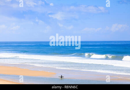 Plage de l'Horizon, Cap Ferret, France Stock Photo