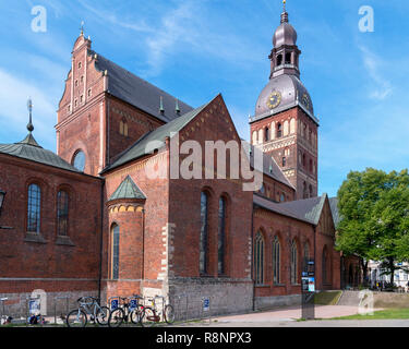 Riga Cathedral (Rigas Doms), Old Riga (Vecriga), Riga, Latvia Stock Photo