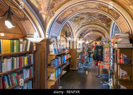 University Bookshop, Vilnius University, Vilnius, Lithuania Stock Photo