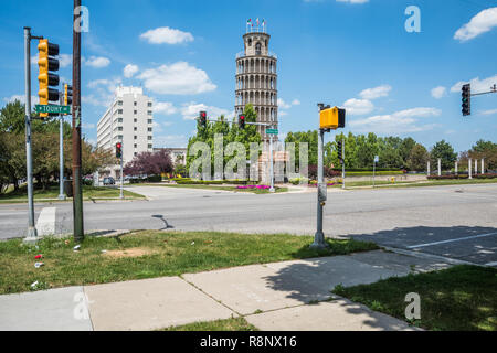 Leaning Tower of Niles Stock Photo