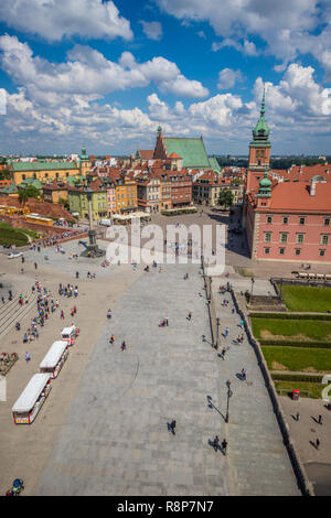 Nice view of Warsaw Stock Photo