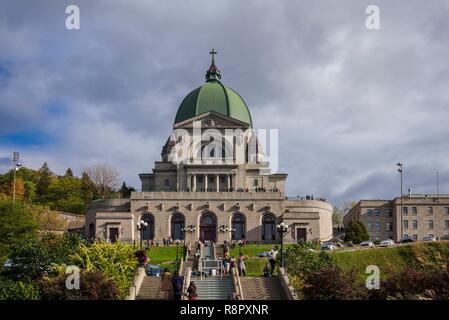 Canada, Quebec, Montreal, Oratoire of St-Joseph church, exterior Stock Photo