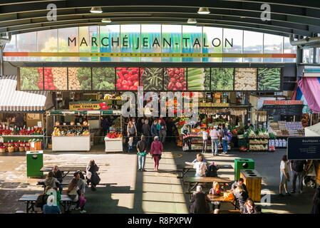 Canada, Quebec, Montreal, Little Italy, Marche Jean Talon market, interior Stock Photo