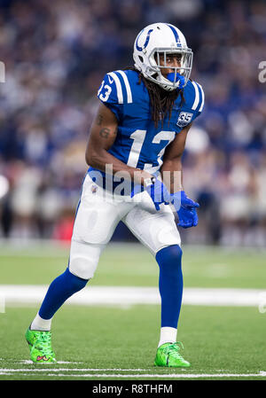 Dallas Cowboys wide receiver T.Y. Hilton (16) runs during an NFL