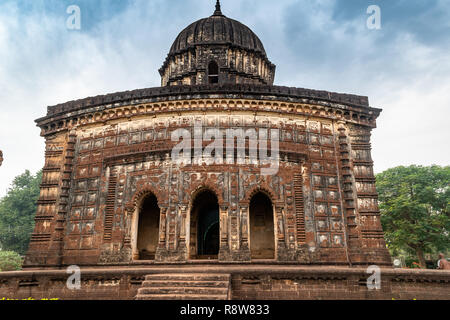 Ancient Hindu temples of Malla Dynasty at Bishnupur, west bengal, India. Stock Photo