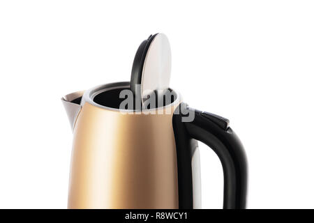 Electric kettle jug isolated on white background. Stock Photo