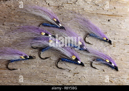 Hand tied Streamer flies, Trout fishing flies, by James D