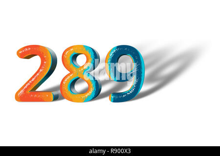 Number 289 Cut Out Stock Images & Pictures - Alamy