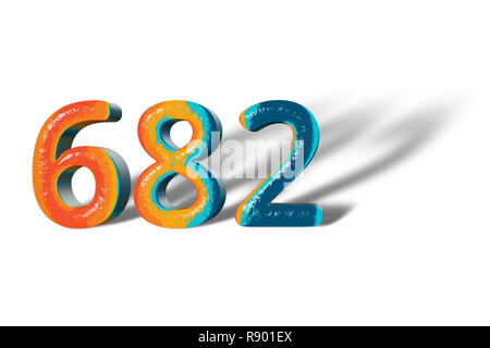 3d-number-682-six-hundred-
