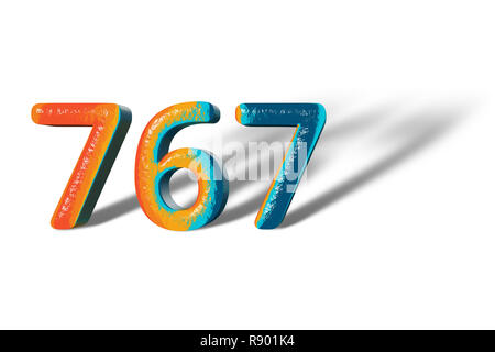 Number 767 Cut Out Stock Images & Pictures - Alamy