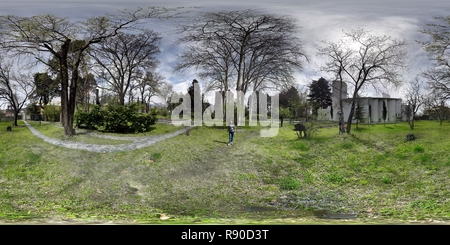 360 degree panoramic view of Ilia chavchavadze museum