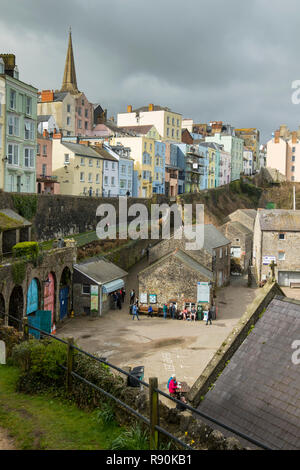 Tenby Pembrokeshire. South Wales. UK Stock Photo