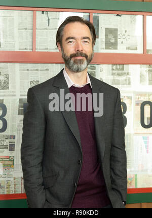 New York, NY - December 17, 2018: Chris Morgan attends the New York screening of 'Bird Box' at Alice Tully Hall Lincoln Center (Photo by Lev Radin / Pacific Press) Stock Photo