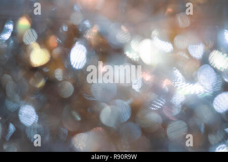 abstract colorful defocused circular facula,abstract background of light highlights, flickering light Stock Photo