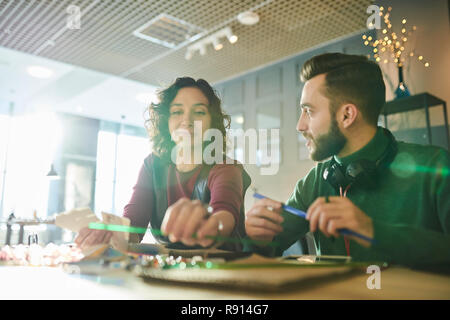 Creative Designers Collaborating Stock Photo