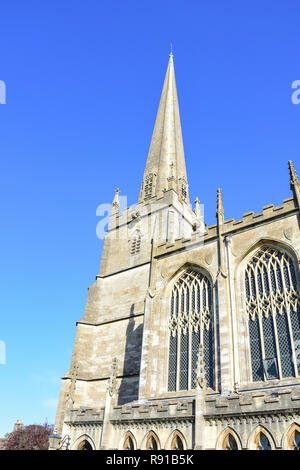 St Mary The Virgin Church, Church Street, Tetbury, Gloucestershire, England, United Kingdom Stock Photo