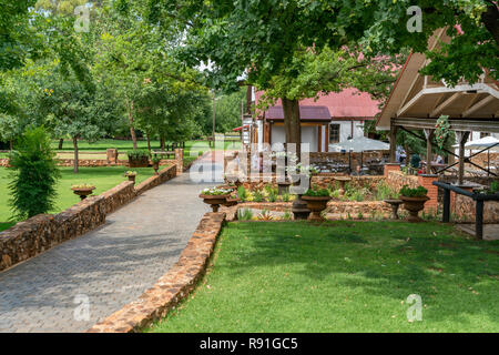 Irene Dairy Farm is a working dairy farm in Irene, Pretoria, where research is being done. Stock Photo