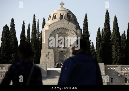 Zeitenlik Allied Cemeteries, Thessaloniki, Greece Stock Photo